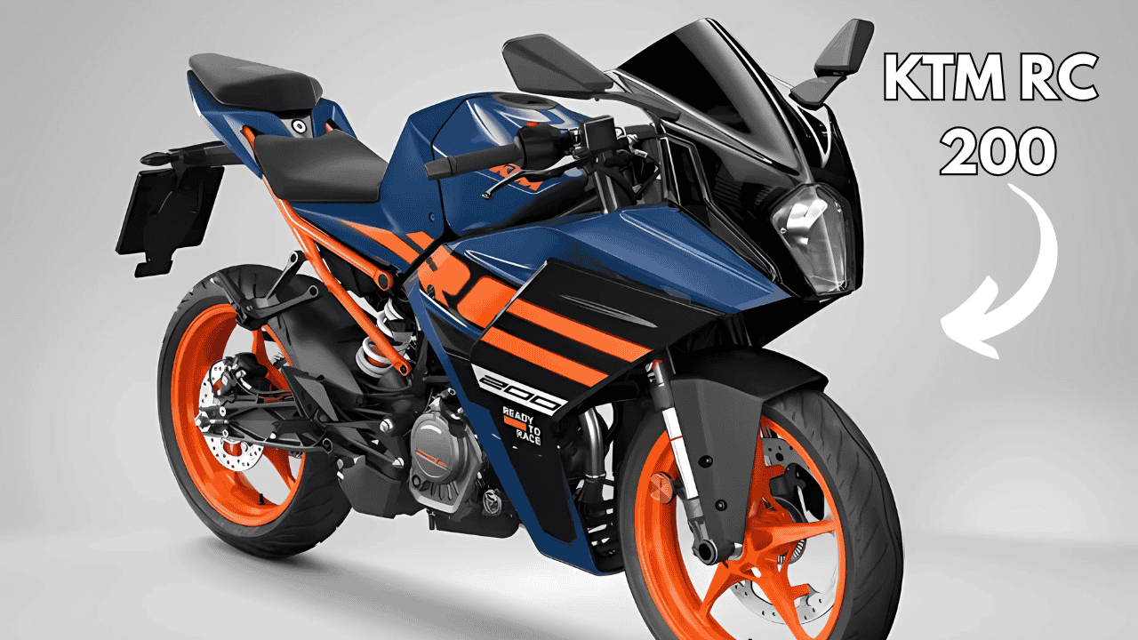 KTM RC 200 naya metallic grey color style aur performance dono mein best