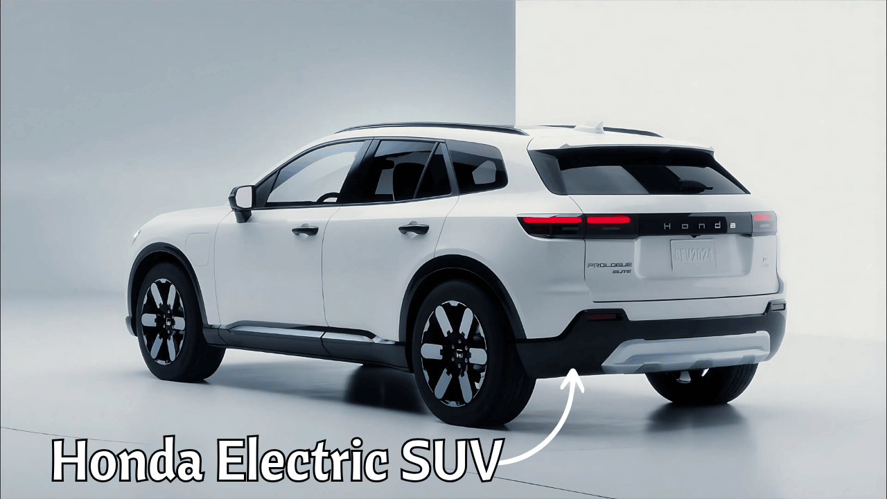 Honda Electric SUV coming soon with modern design and high tech features