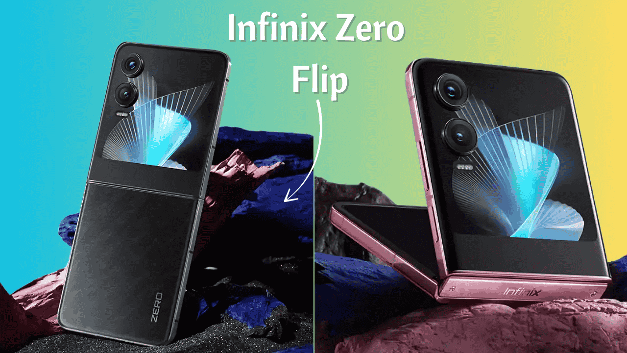 Infinix Zero Flip offers 50MP camera 8GB RAM and dual screen design at an affordable price