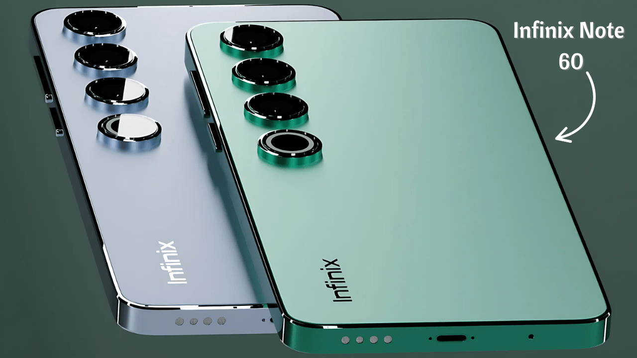 Latest Infinix Note 60 offers 170MP camera 7000mAh battery and 165Hz display made for performance lovers
