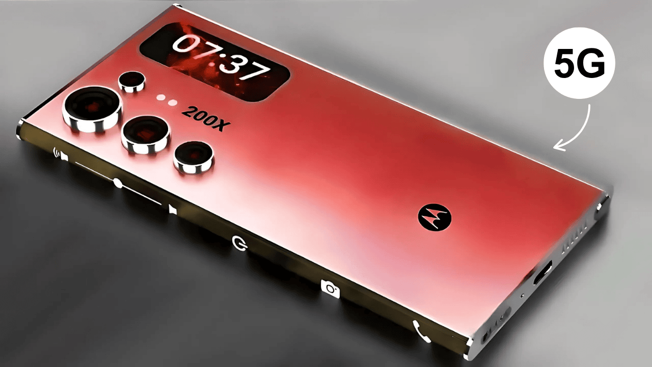 Latest Motorola smartphone explodes trends with 250MP camera and blazing 180W charging