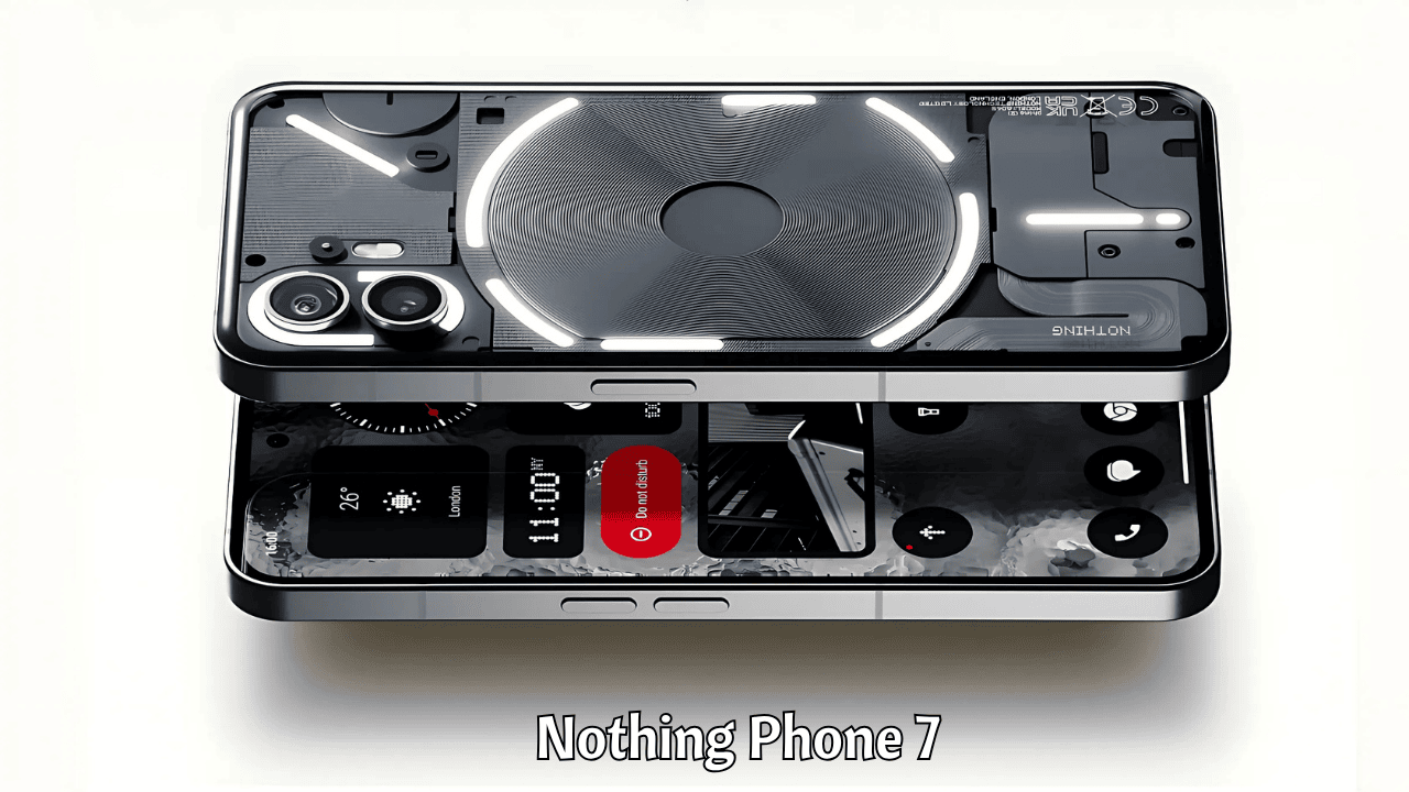 Nothing Phone 7 breaks norms with 280MP Camera 7500mAh Battery and ultra clean look