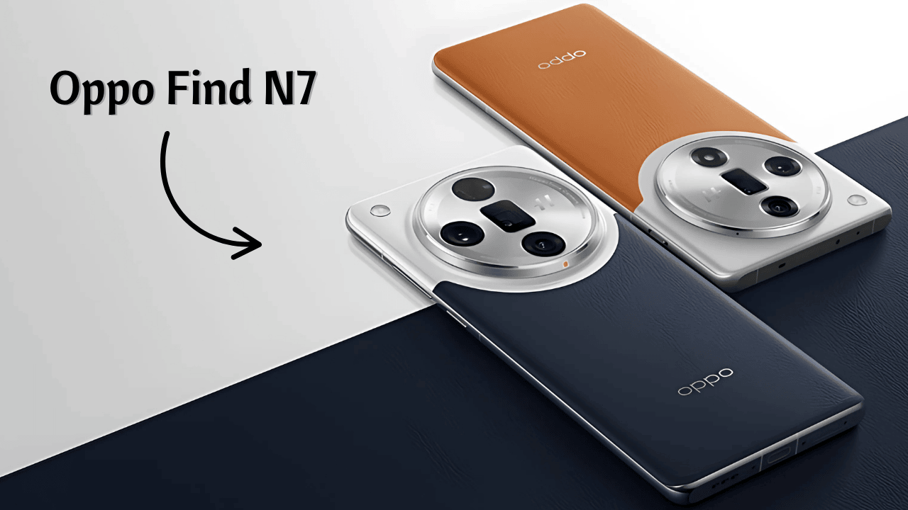 Oppo Find N7 impresses with 280MP Camera and 7500mAh Battery in sleek fold design