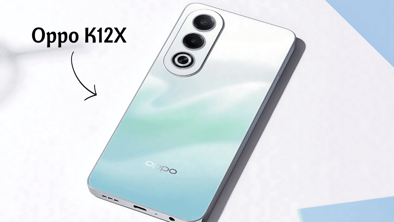 Oppo K12X comes loaded with 120Hz display 5100mAh battery and clear 32MP camera
