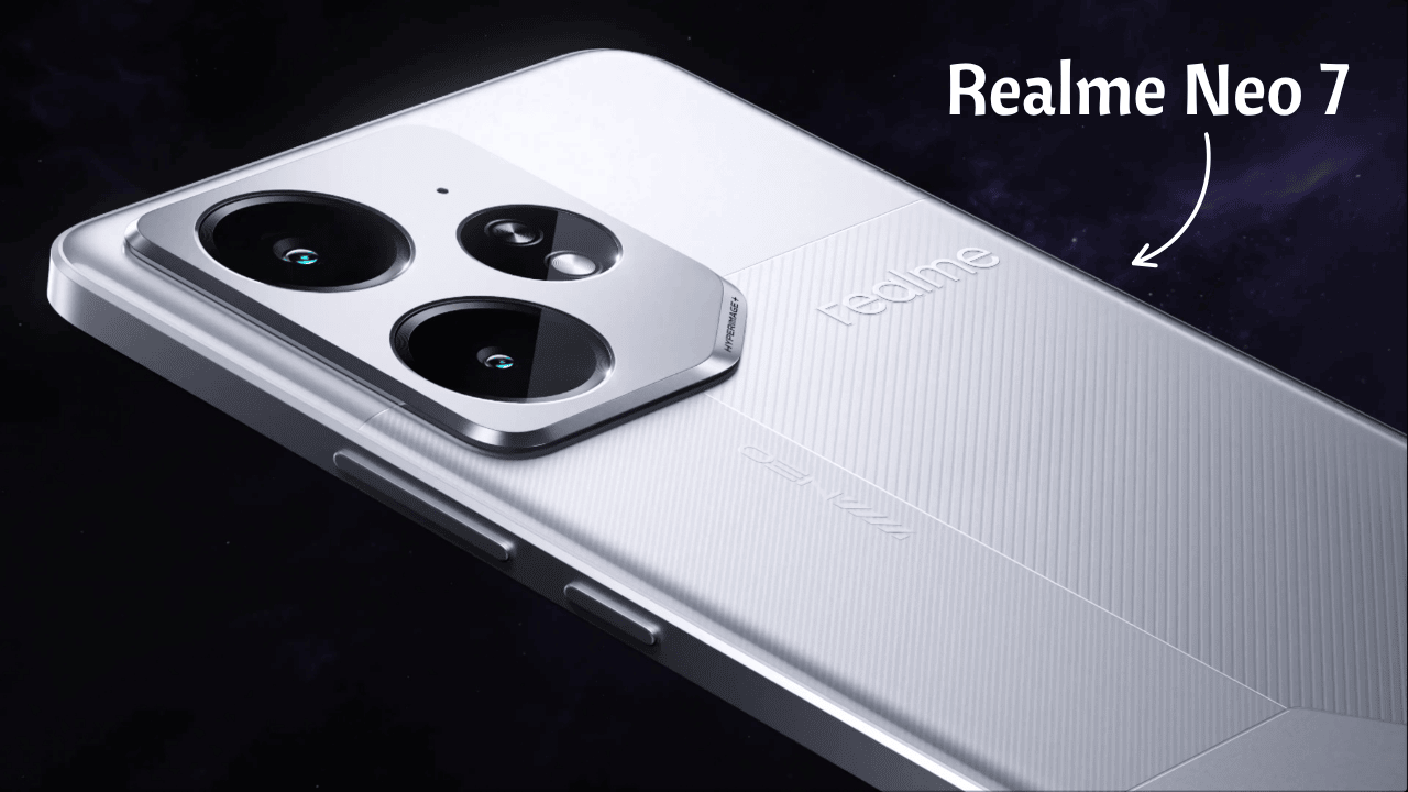 Realme Neo 7 with 400MP camera 7500mAh battery and 120Hz OLED display is a flagship killer