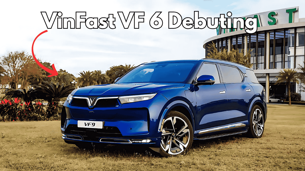 VinFast VF 6 debuting with bold design and futuristic features for India