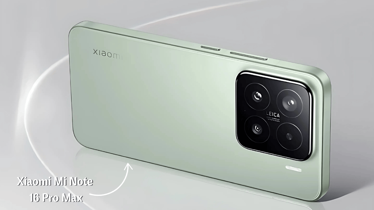 Xiaomi Mi Note 16 Pro Max with 220MP Camera and 7000mAh Battery shocks premium buyers